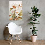 Ethereal Blooms - Timeless Floral Art - 24″×36″ - Posters