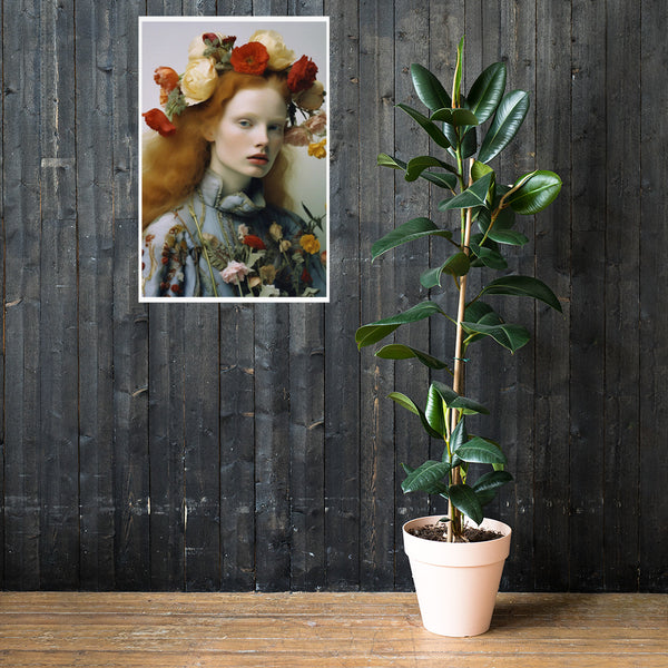 Floral Reverie - Enchanting Wall Art - - Posters With Hanger