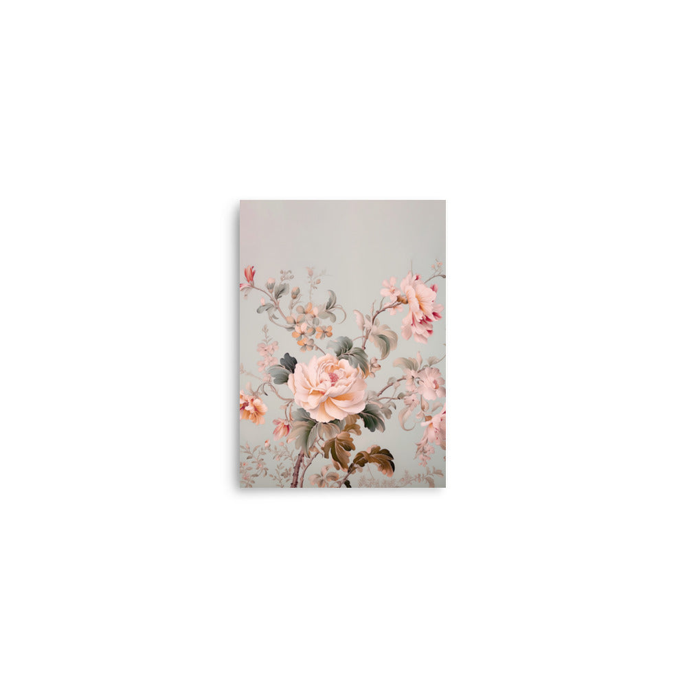 Blossoming Elegance - A Floral Symphony - 5″×7″ - Posters