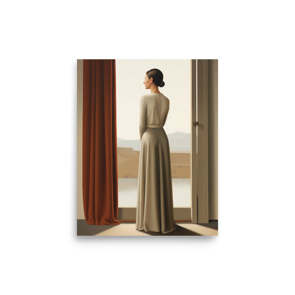 Quiet Contemplation - Elegant Simplicity - 8″×10″ - Posters