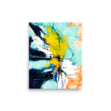 Color Burst - Dynamic Abstract Art Poster - 8″×10″ - Matte Poster