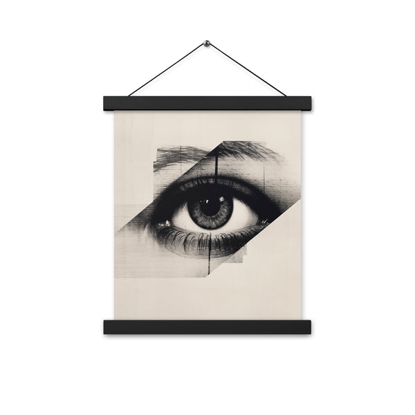 The Eye of Emotion - Capturing Moments - Black 11″×14″ - Poster With Hanger