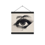 The Eye of Emotion - Capturing Moments - - Poster With Hanger