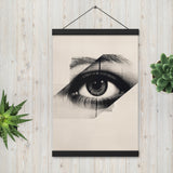 The Eye of Emotion - Capturing Moments - Black 12″×18″ - Poster With Hanger