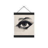 The Eye of Emotion - Capturing Moments - Black 8″×10″ - Poster With Hanger