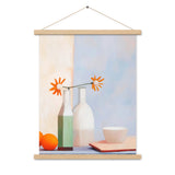 Elegant Balance - Artful Still Life - Oak 18″×24″ - Posters With Hanger