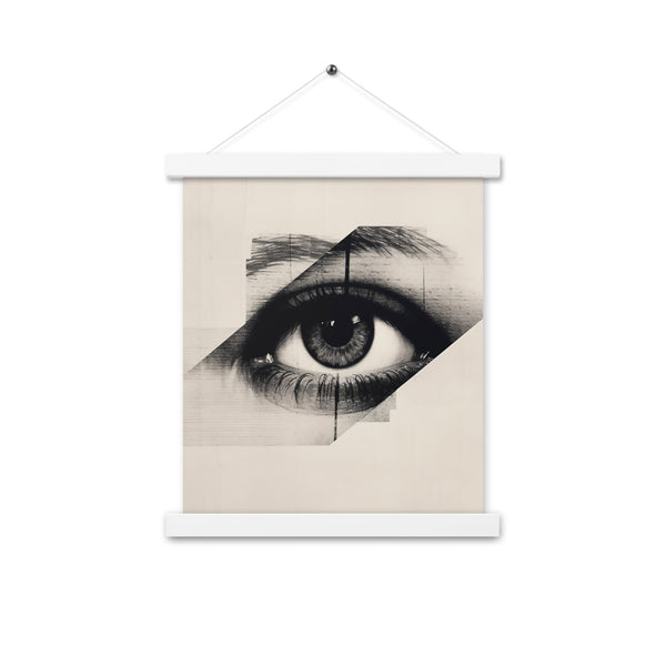 The Eye of Emotion - Capturing Moments - White 11″×14″ - Poster With Hanger