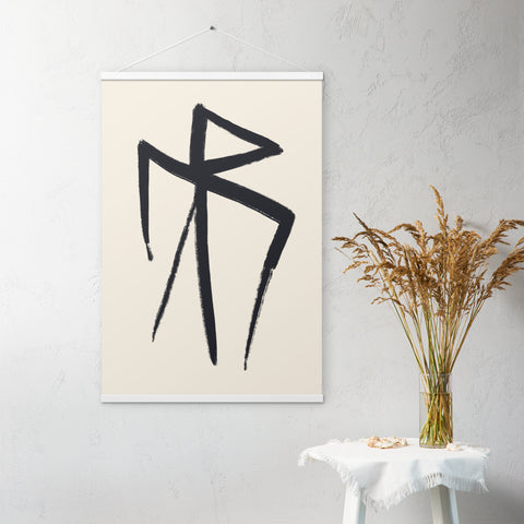 Image of Mystique in Monochrome - Abstract Wall Decor