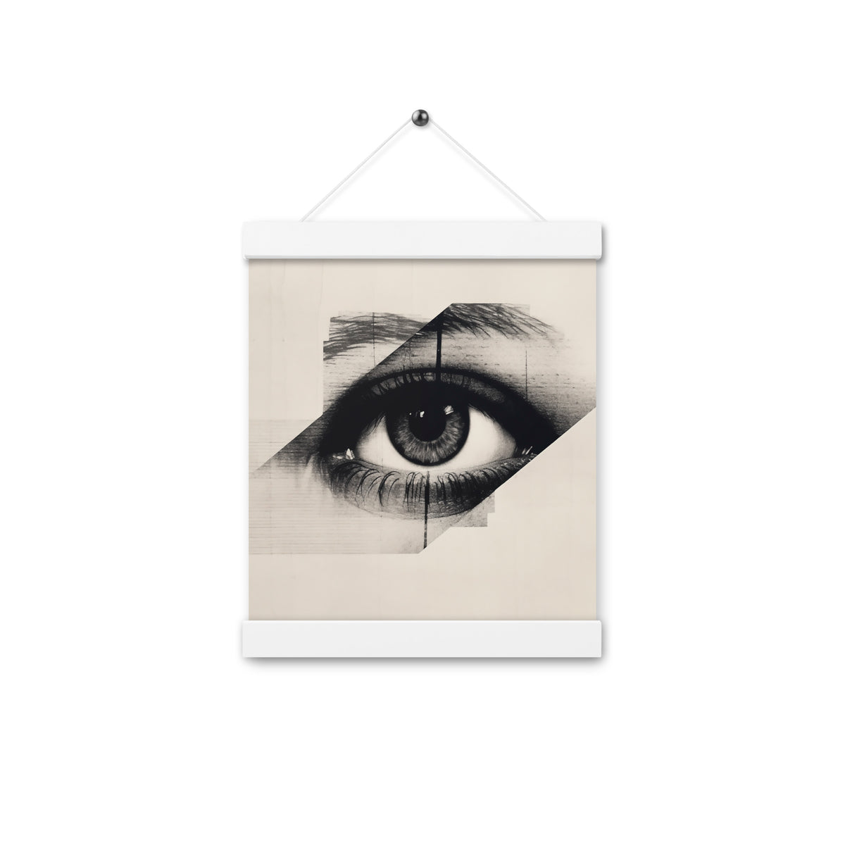 The Eye of Emotion - Capturing Moments - White 8″×10″ - Poster With Hanger