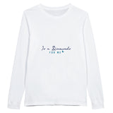 Eternal Sparkle - Is a Diamond for Me' Tribute Shirt - White - Long Sleeve T-shirts