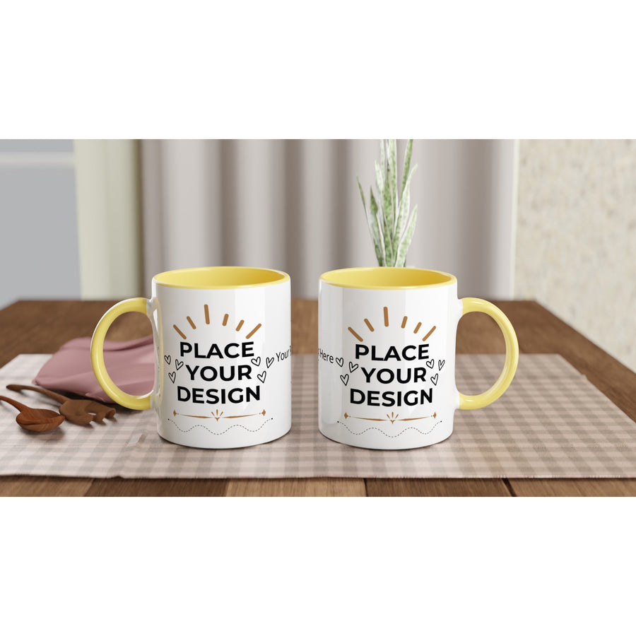 Sip in Style – Personalized Color Mug for Gifting Joy - - Mugs
