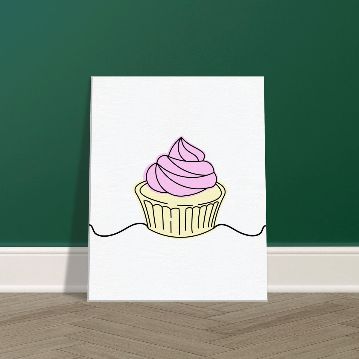 Cupcake Dreams - Soft Hues & Sweet Memories - 40x50 cm 16x20″ - Canvas Prints