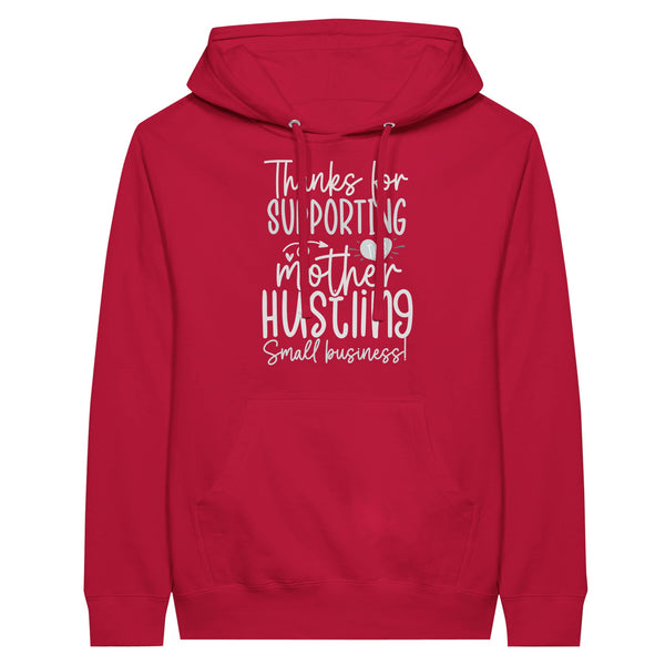 Mother Hustle - Thankful Moments - Red - Hoodies