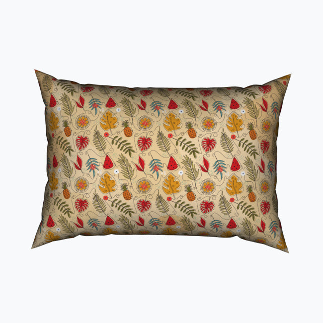 Pine Cones and Ferns Decorative Cushion - - Pillows