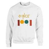 Year Your Choice Classic Unisex Crewneck - Soft Cotton-Poly Blend - White - Crewneck Sweatshirts