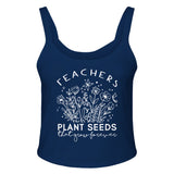 Everlasting Impact - Planting Seeds Design - solid navy blend - Tank Tops