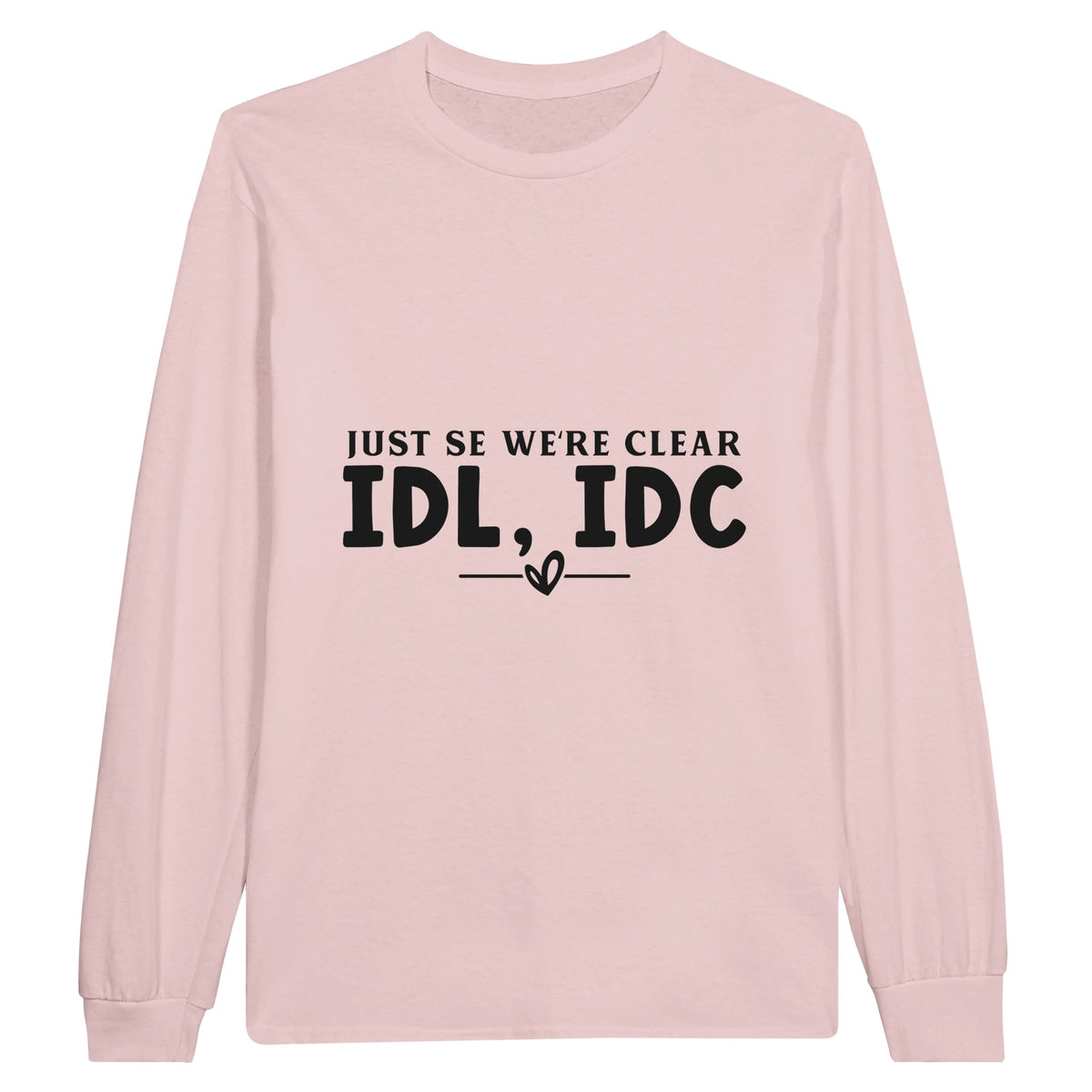 Crystal Clear Communication - Decode the Unspoken - Light Pink - Sweatshirts