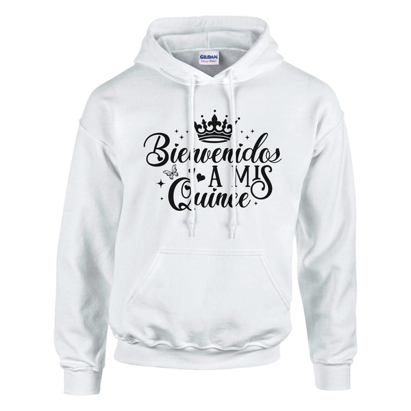 Embrace Your Roots - Spanish-Inspired Hoodie - White - Hoodies