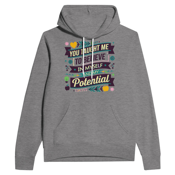 Lessons That Reach Far - A Tribute to Teachers - Dark Gray Heather - Hoodies