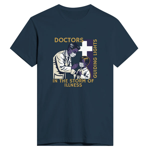 For the Doctors Who Bring Hope in Every Crisis - Indigo - T-Shirts