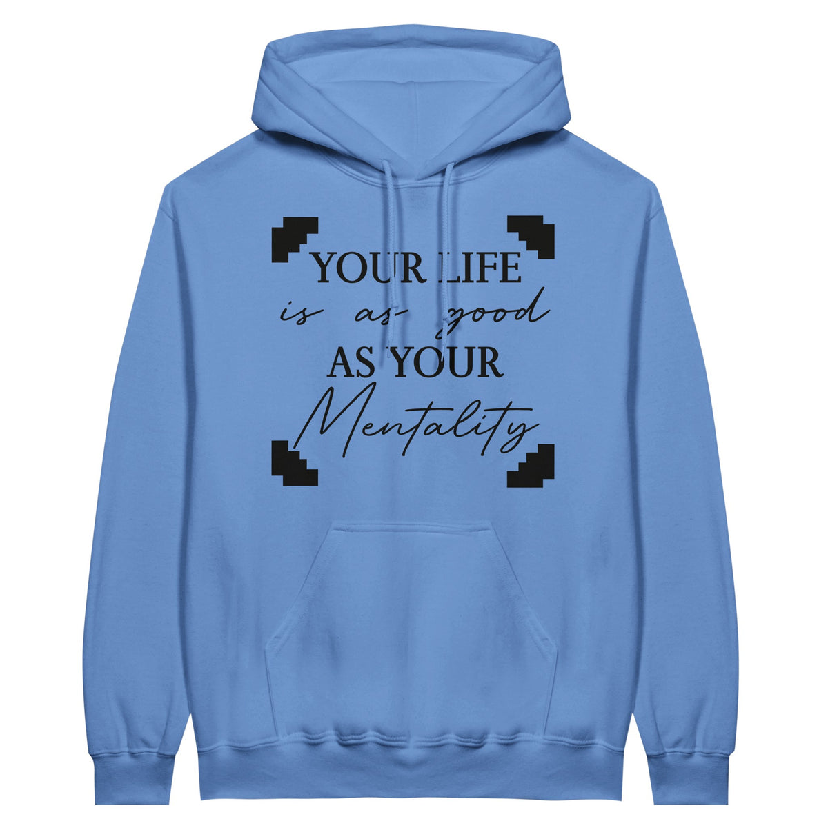 Mindset Matters - Classic Unisex Pullover Hoodie - Carolina Blue - Hoodies