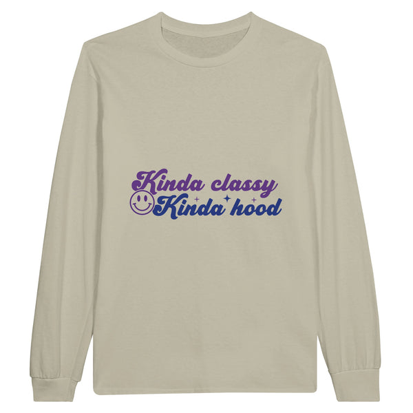 Sartorial Contrasts - Redefine Style with This Statement Tee - Sand - Sweatshirt