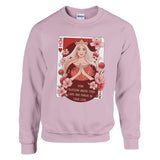 Queen of Hearts - Cherishing the Bond with Mom - Light Pink - Sweatshirts