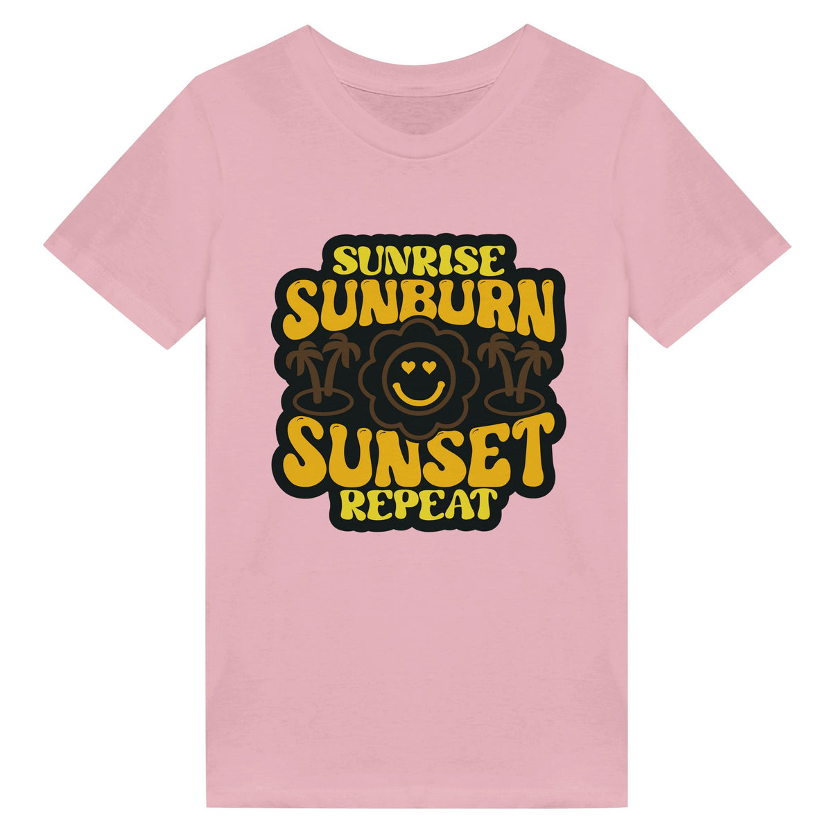 Soak Up the Sun - SUNRISE, SUNBURN, SUNSET - Pink - Print Material