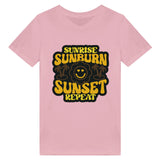 Soak Up the Sun - SUNRISE, SUNBURN, SUNSET - Pink - Print Material