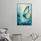Watercolor Wings - Butterfly Art Framed Poster - 60x90 cm 24x36″ - Metal Framed Posters