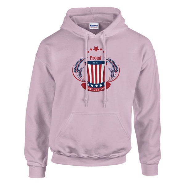 Proud to Be American Glory - Light Pink - Pullover Hoodies