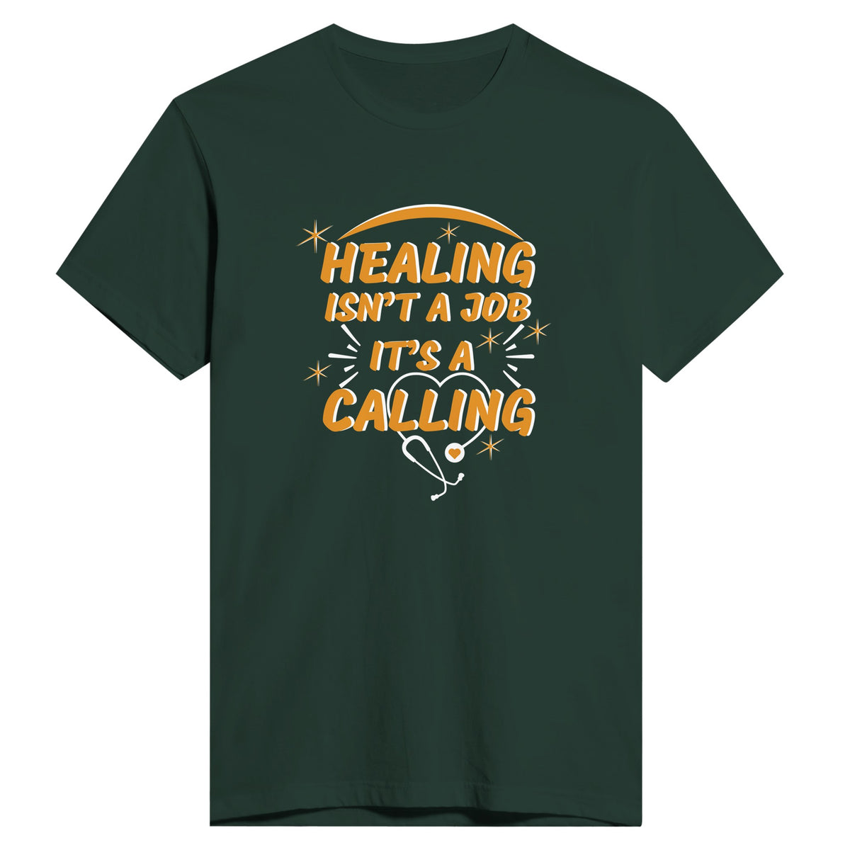 Celebrating the Heart of Healing – Tribute to Doctors - Forest Green - T-Shirts