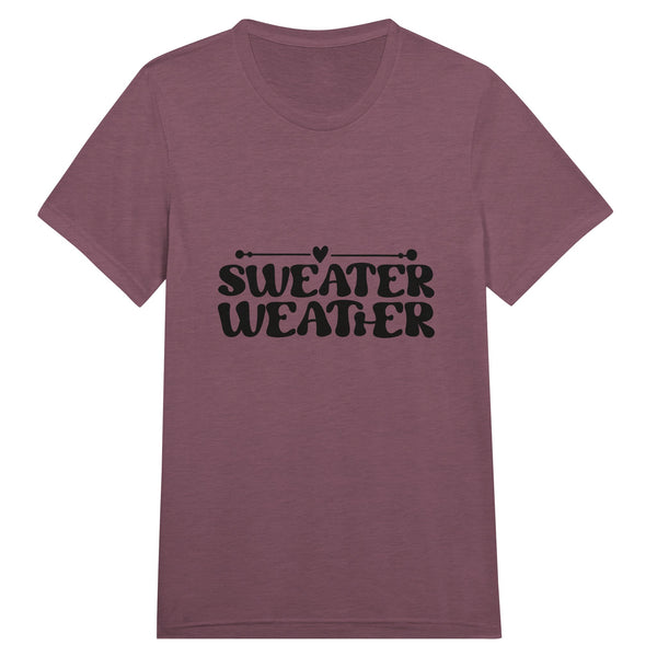 Sweater Weather Vibes - Cozy Memories on Cotton - Maroon Triblend 2XL - T-shirts