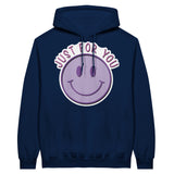 Embrace the Joy - Just for You - Unisex Pullover Hoodie - Navy - Hoodies