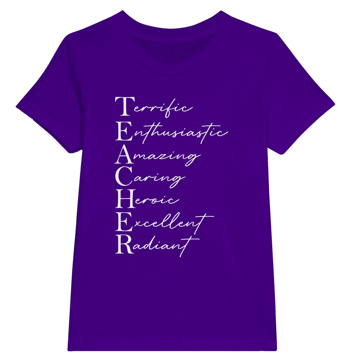 Excellence Personified - Showcase Your Terrific Traits! - Purple - Kids' T-shirts