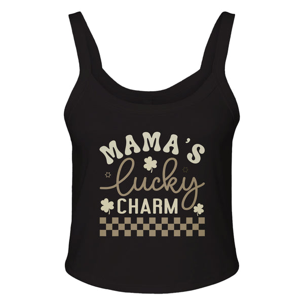 Mama’s Lucky Charm - Your Everyday Blessing - solid blk blend - Print Material