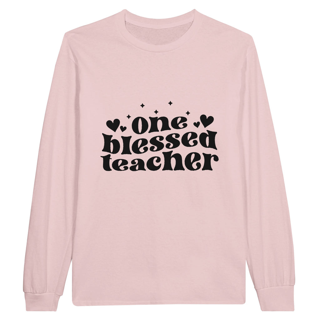 Teacher Appreciation - Celebrating the Blessed Ones - Light Pink - Sweatshirt