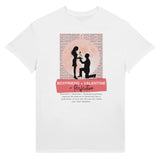 Boyfriend + Valentine = Perfection Tee - White - T-Shirt