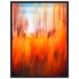 Autumn's Embrace - Framed Premium Poster - 45x60 cm 18x24″ Black frame - Wooden Framed Posters