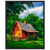 Peaceful Getaway - Framed Poster for Your Home - 40x50 cm 16x20″ Black frame - Framed Posters