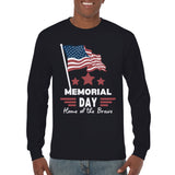 Stars & Sacrifice Shirt – A Patriotic Memorial Gift - - Long Sleeves T-shirts
