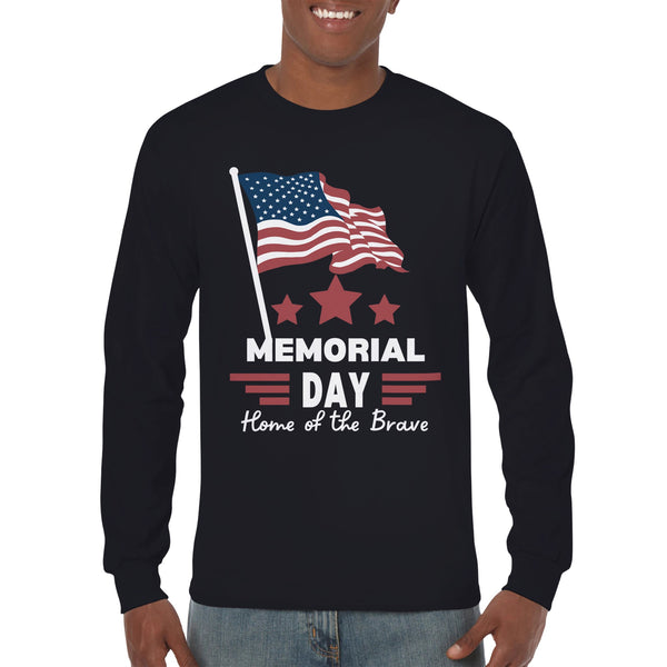 Stars & Sacrifice Shirt – A Patriotic Memorial Gift - - Long Sleeves T-shirts