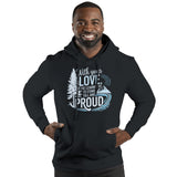 Stand Tall - Love Strong - Black - Hoodies