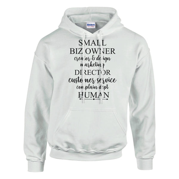 Creator & Director - HUMAN Statement Hoodie - White - Hoodies