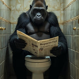 Serious Business -A Gorilla’s Break - 24x36 - Framed Posters