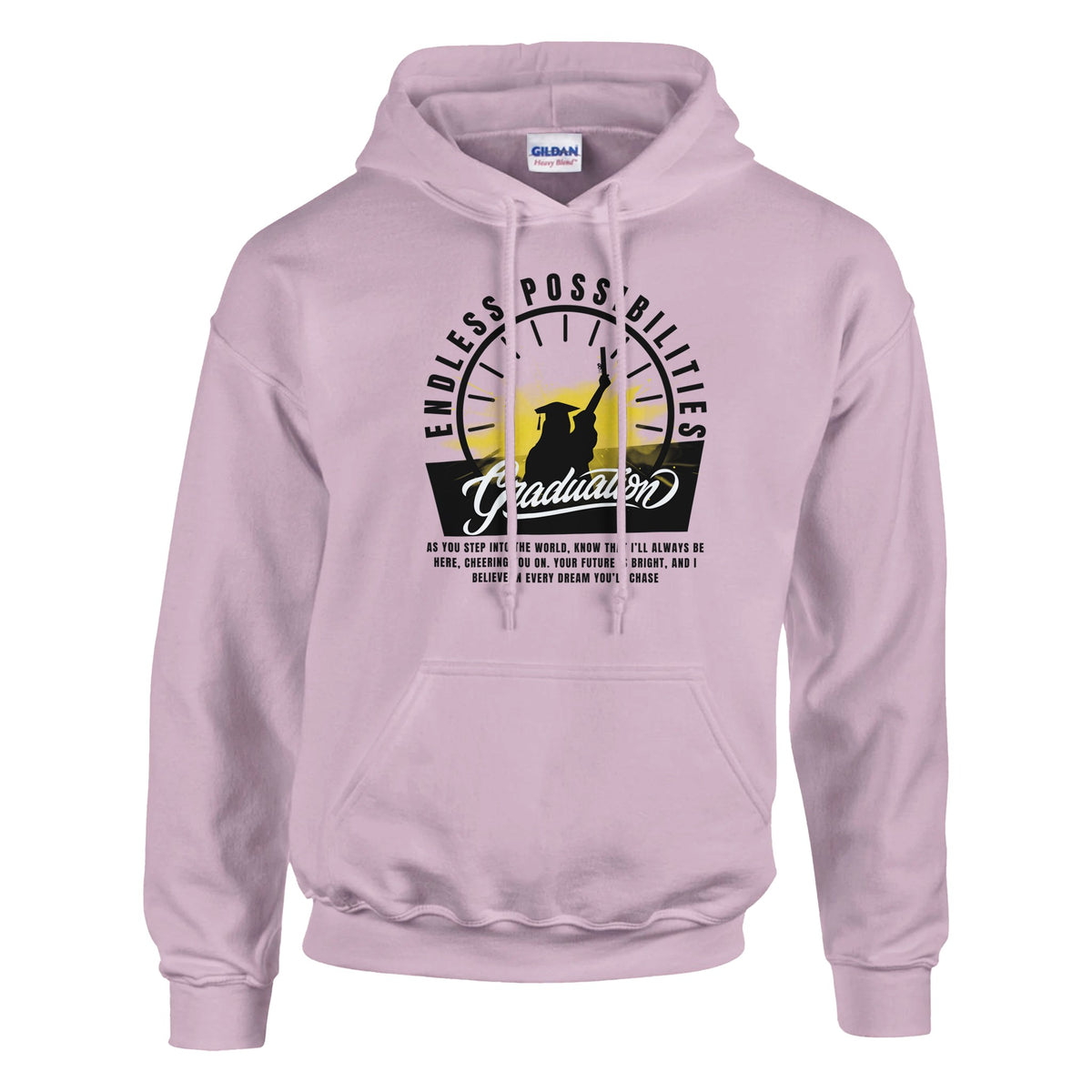 Step Forward - The Graduate’s Bright Tomorrow Hoodie - Light Pink - Hoodies