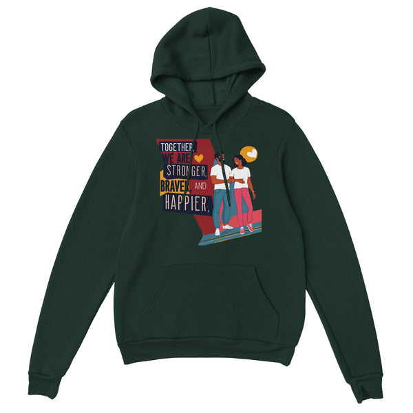 The Power of Us - A Heartfelt Gift for Your Husband - Forest Green - Hoodies