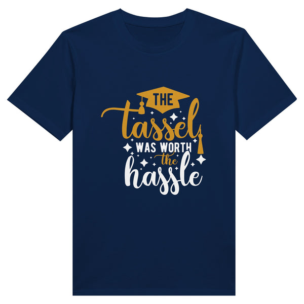 The Tassel Triumph - Wear Memories with Pride - Navy - Print Material