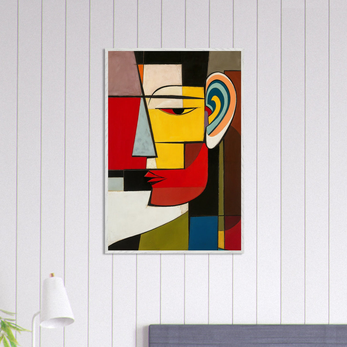 Cubist Expressions - Modern Art in Premium Frame - - Framed Posters