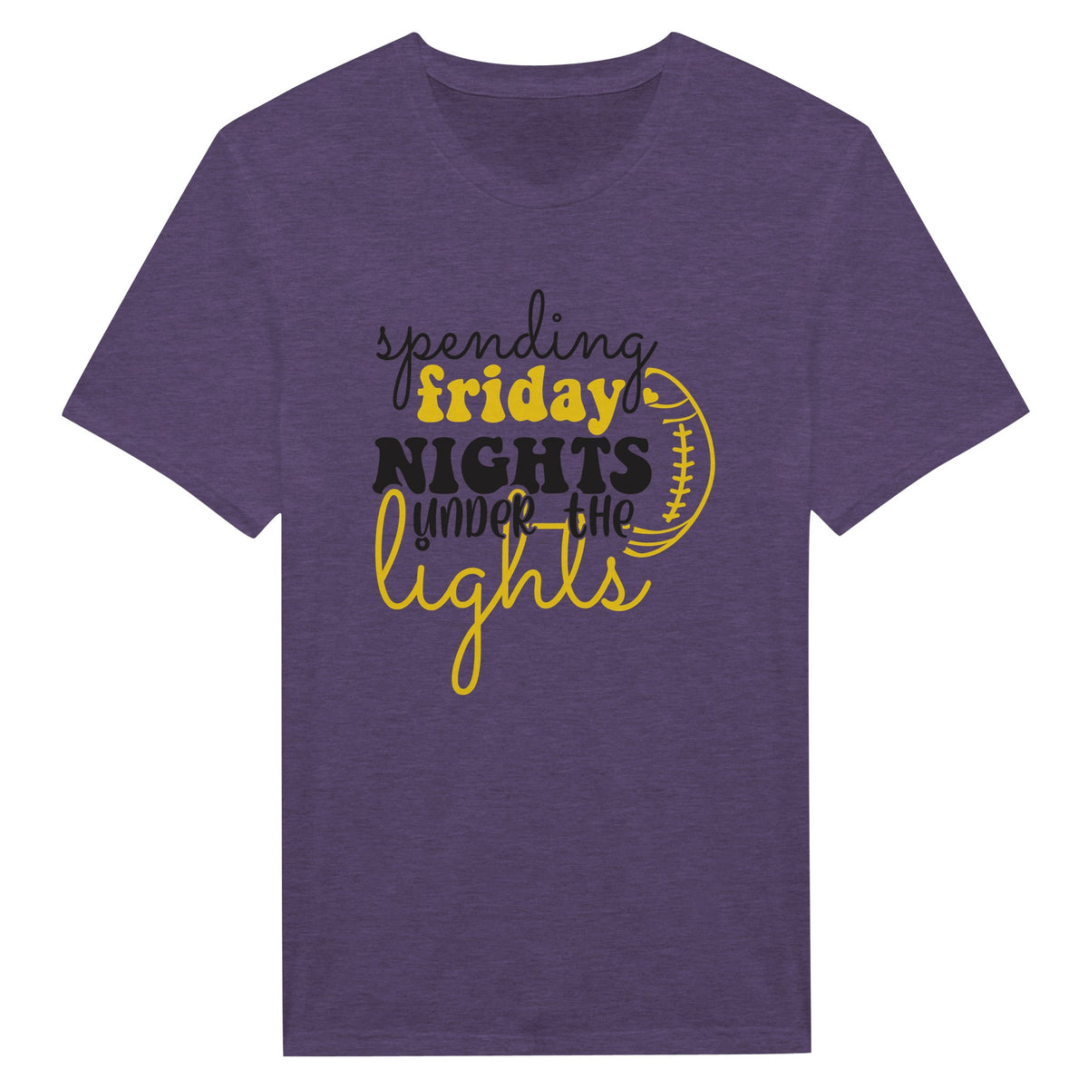 Cherish Friday Nights – Comfort T-Shirt - Heather Purple - Crewneck T.shirts